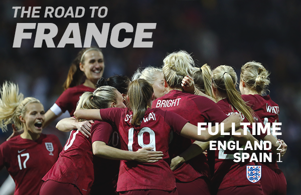 Inglaterra sumó su segunda victoria al hilo | Foto: The FA
