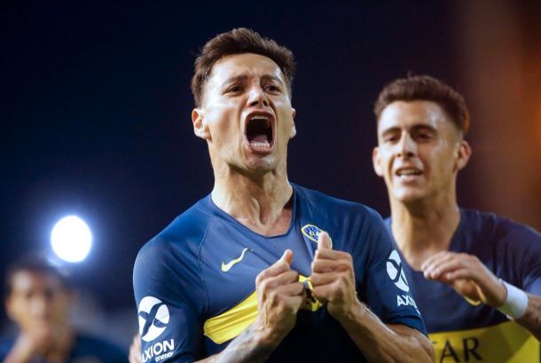 Mauro Zárate es el goleador de Boca en la era Alfaro con 8 tantos | Foto: Agencia Telam
