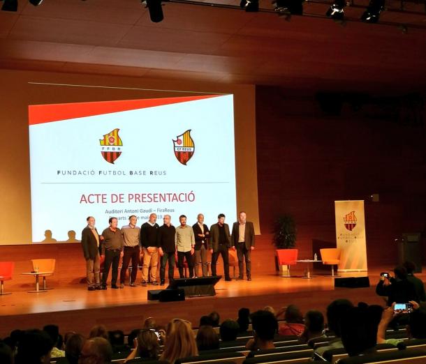 Fotografía del acto de presentación | Fuente: Andreu Rauet (VAVEL)