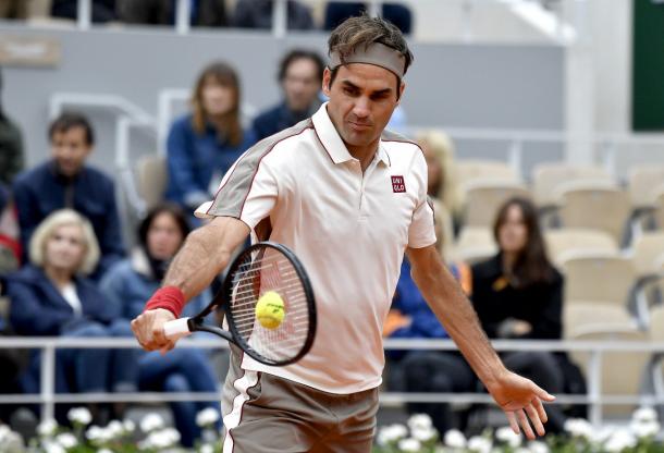 Federer intenta. Imagen-ATP
