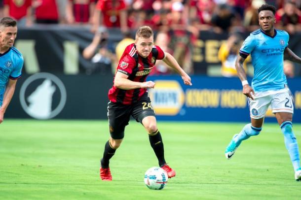 Gressel dio dos asistencias (Imagen: @ATLUTD)