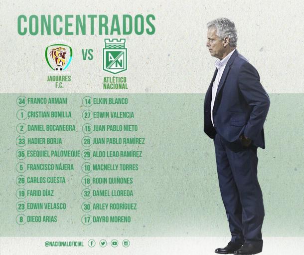 Foto: @nacionaloficial