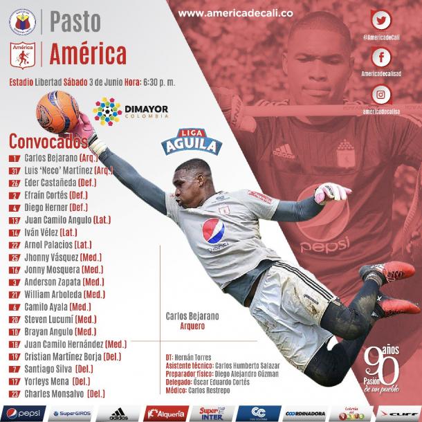 Foto: @AmericadeCali