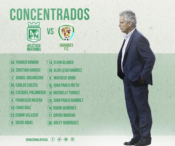Foto: @nacionaloficial