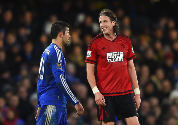 Olsson will be a big miss after getting the better of Diego Costa on Wednesday. (Image credit: Zimbio)