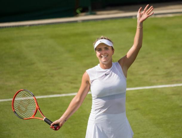 Svitolina - Fonte: @Wimbledon