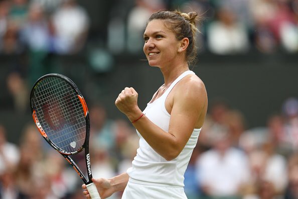 Halep - Fonte: @Wimbledon / Twitter