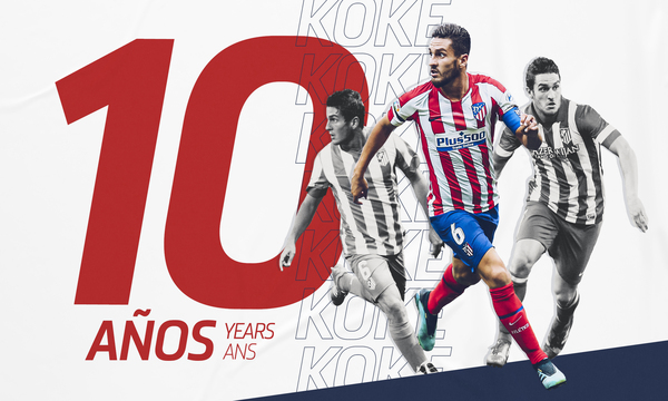 Hace 5 años recibió un homenaje por los 10 años/Club Atlético de Madrid