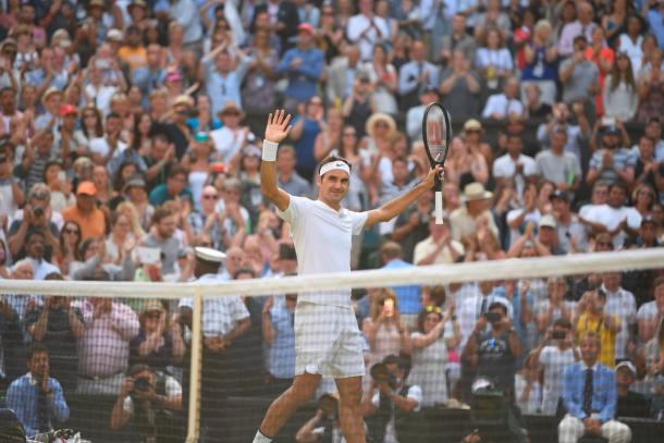 Federer - Fonte: @Wimbledon / Twitter