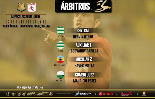 Foto: @RionegroAguilas
