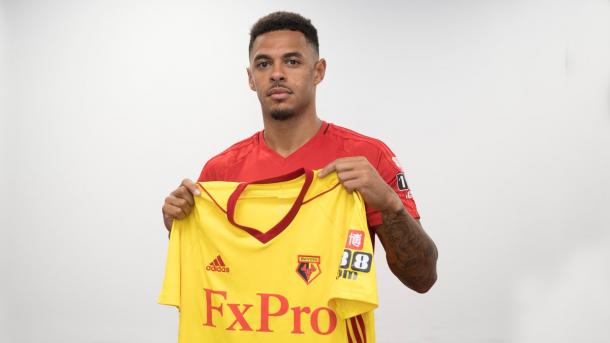 Andre Gray, flamante nuevo fichaje de los Hornets | Foto: Watford.