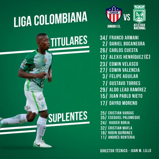Foto: @nacionaloficial