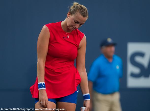 Petra Kvitova would be really disappointed with herself today | Photo: Jimmie48 Tennis Photography