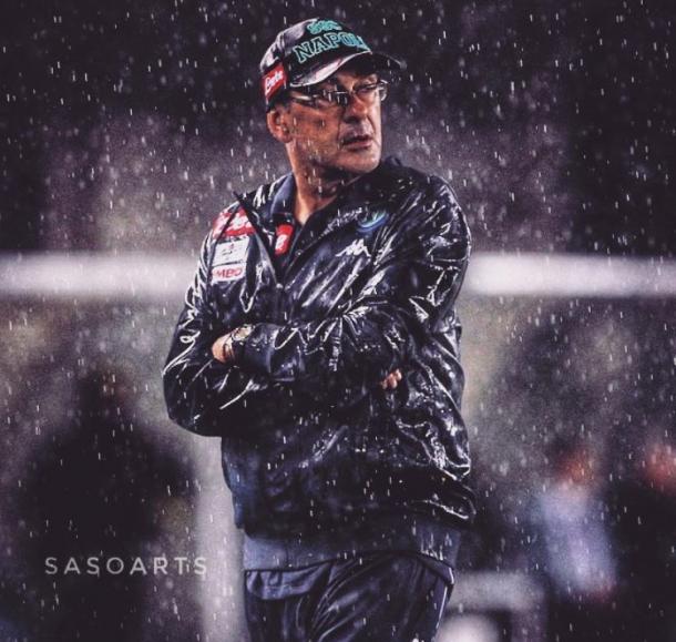 Maurizio Sarri. / Foto: sasoarts