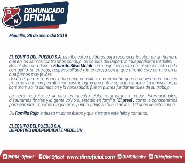 Foto: DIM Oficial