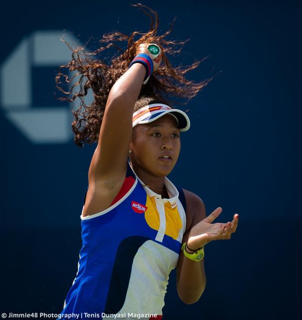 Naomi Osaka in action | Photo: Jimmie48 Tennis Photography