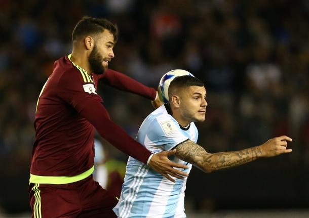 Venezuela sai em vantagem, mas Argentina alcança empate na etapa final (Foto: Divulgação/Argentina)