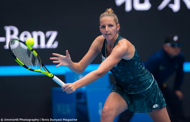 Kristyna Pliskova in action | Photo: Jimmie48 Tennis Photography