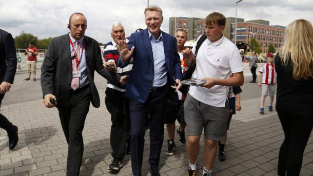 Moyes has won over players and fans almost immediately. | Image source: Sky Sports