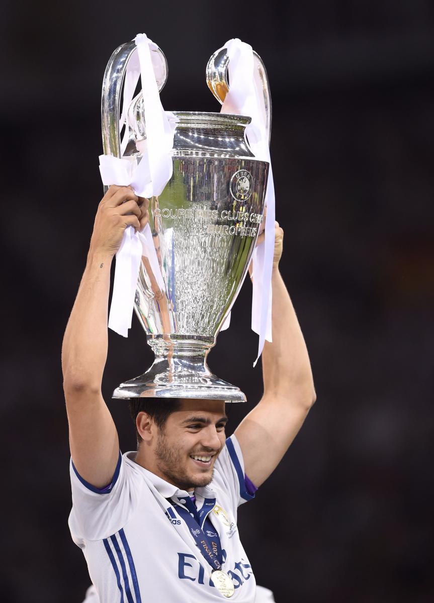 Morata celebra la consecución de la Duodécima / Champions League