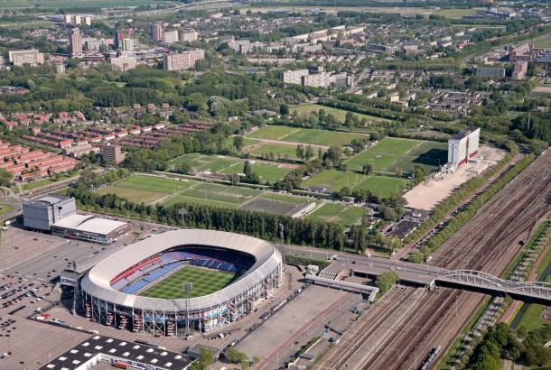 Stadion Feijenoord. Fuente: @Feyenoord