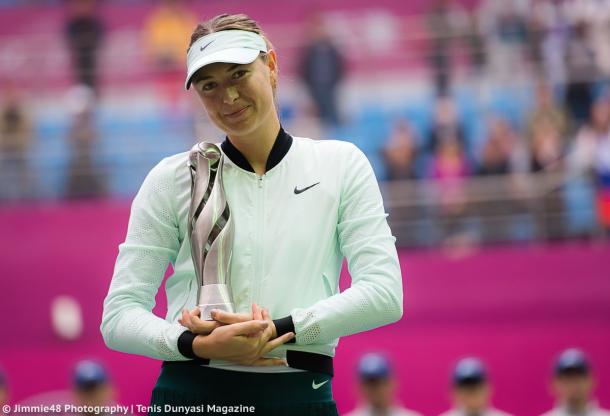 Maria Sharapova would have some nice memories in China, having won the Tianjin Open in October this year | Photo: Jimmie48 Tennis Photography