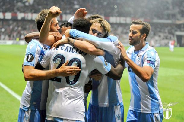 Los laziale están realizando una gran Europa League | Foto: SS Lazio