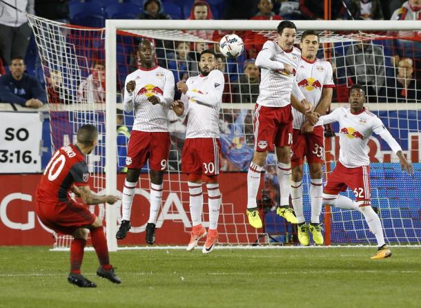 Sebastian Giovinco scored the winner last night for Toronto | Source: torontofc.ca