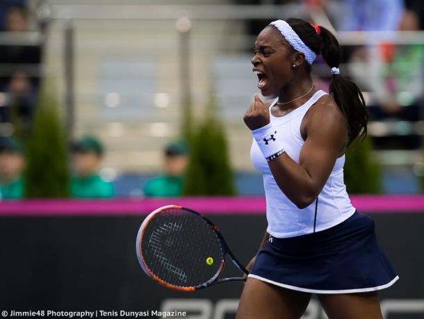 Sloane Stephens representing USA during the Fed Cup final | Photo: Jimmie48 Tennis Photography