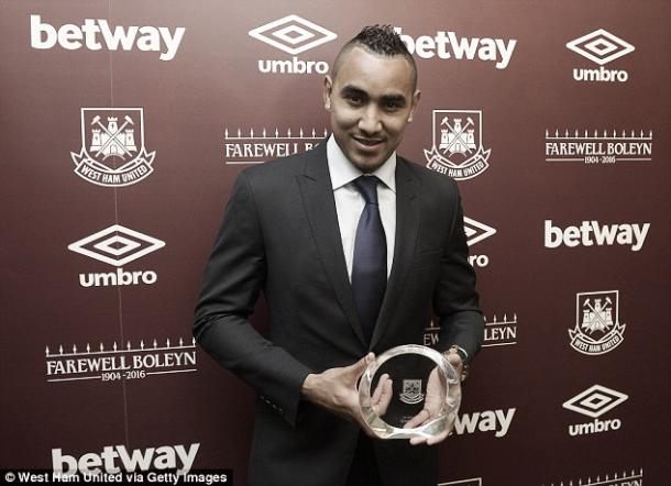 Payet will be hoping to end his season on a high after sweeping five awards at the end of year dinner. | Image source: Getty Images