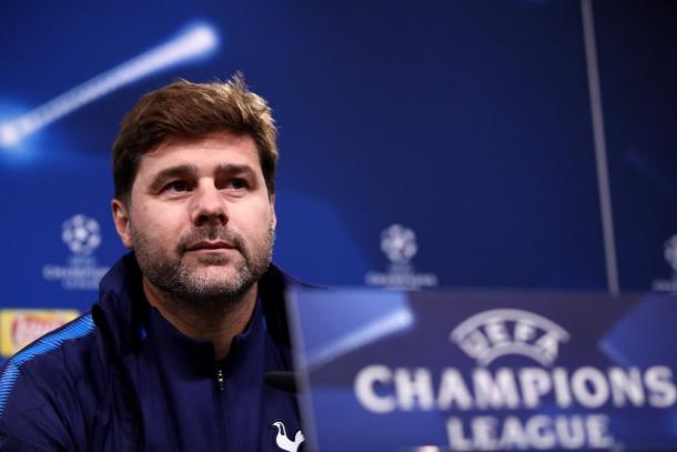 Pochettino durante la conferencia de prensa | Foto: Tottenham.