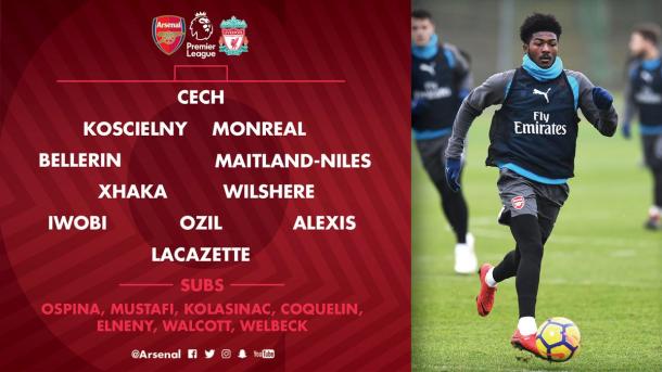 Foto: Divulgação/Arsenal