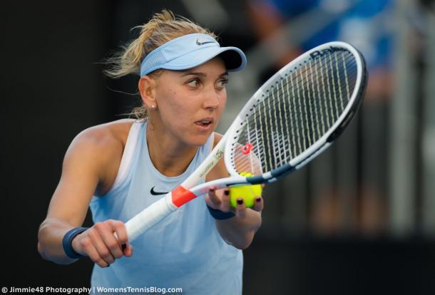 Elena Vesnina's first-serves were too impressive in the match | Photo: Jimmie48 Tennis Photography