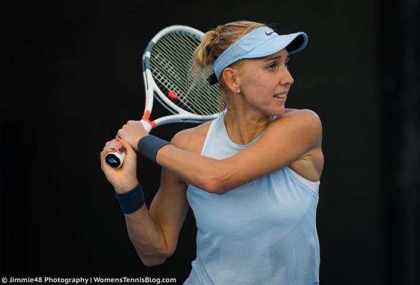 Elena Vesnina's groundstrokes were clinical today | Photo: Jimmie48 Tennis Photography