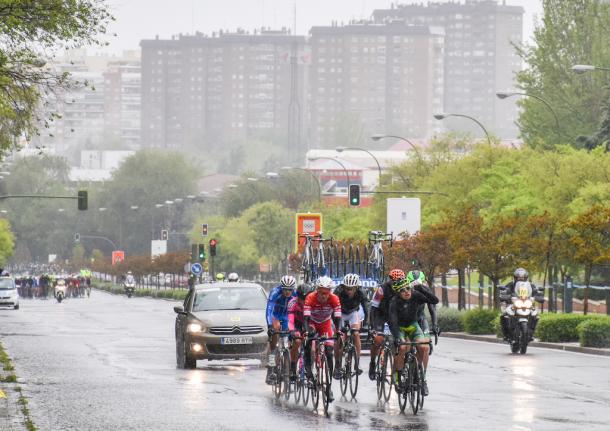 La fuga estuvo siempre controlada | Fuente: Federación Madrileña de Ciclismo