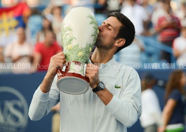 Novak Djokovic was golden in Cincinnati. Will he be golden in New York?