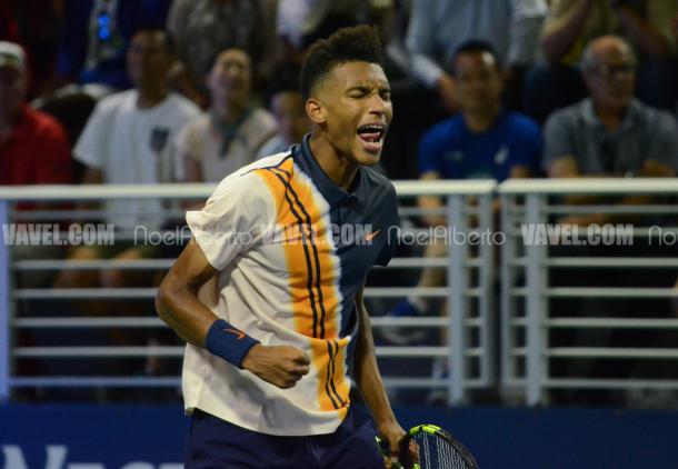 Felix Auger-Aliassime was brilliant in taking out Christopher Eubanks (Noel Alberto/VAVEL USA)