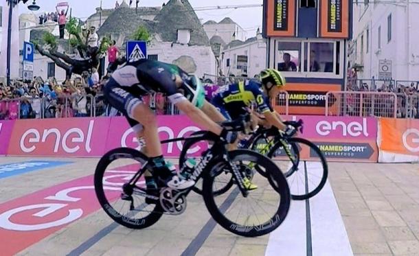 La imagen del desenlace | Foto: Giro de Italia