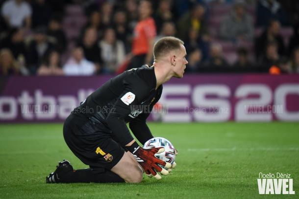 Ter Stegen, en la Copa ante el Leganés | Foto: Noelia Déniz - VAVEL