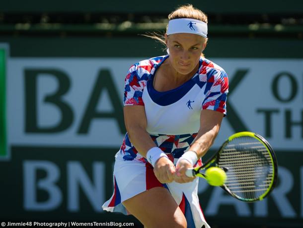 Svetlana Kuznetsova claims the win in straight sets after 100-minutes of play | Photo: Jimmie48 Tennis Photography