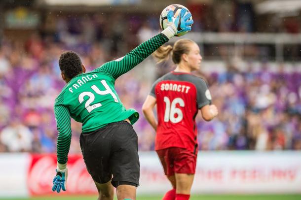 Adrianna Franch out for four weeks | Photo: Portland Thorns 