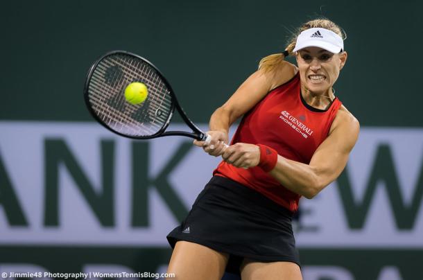 Angelique Kerber perfectly rebounded from disappointingly losing the first set 3-6 | Photo: Jimmie48 Tennis Photography