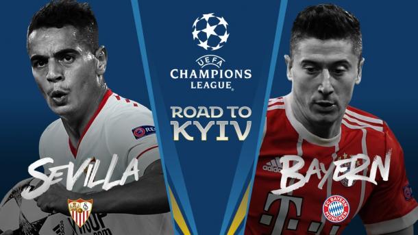 Sevilla-Bayern en los cuartos de final de la Champions | Foto de la UEFA