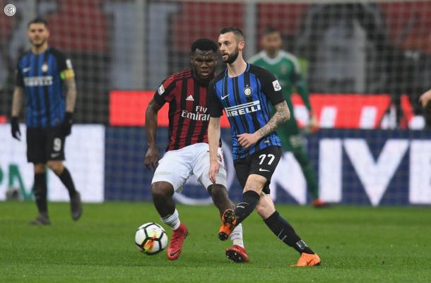 Imagen del último enfrentamiento del Inter. Foto:inter.it