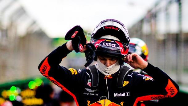 Max Verstappen tras acabar la carrera en Australia | Foto: @redbullracing