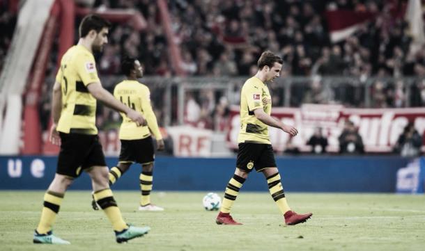 derrota sofocante: los jugadores del BVB | fuente:@BVB
