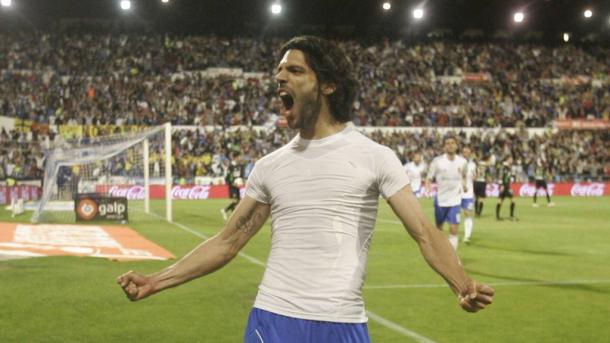 Lafita celebra un gol | Foto: Agencia EFE