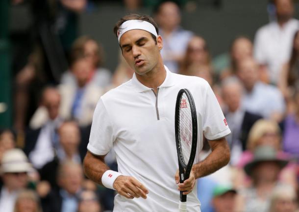 Empate y alivio para Roger. Imagen-Wimbledon
