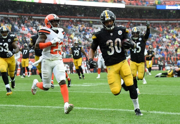 James Conner was in great form today | Source: Jason Miller-Getty Images North America