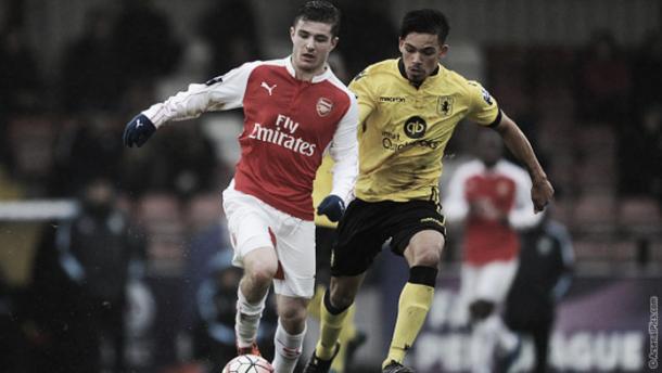 Crowley hopes time on loan will help development. Photo: arsenal.com